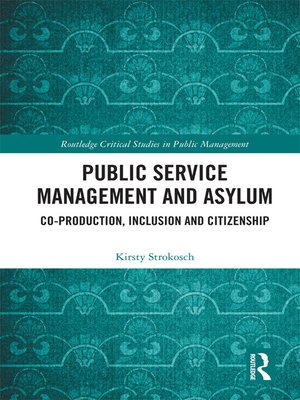 cover image of Public Service Management and Asylum